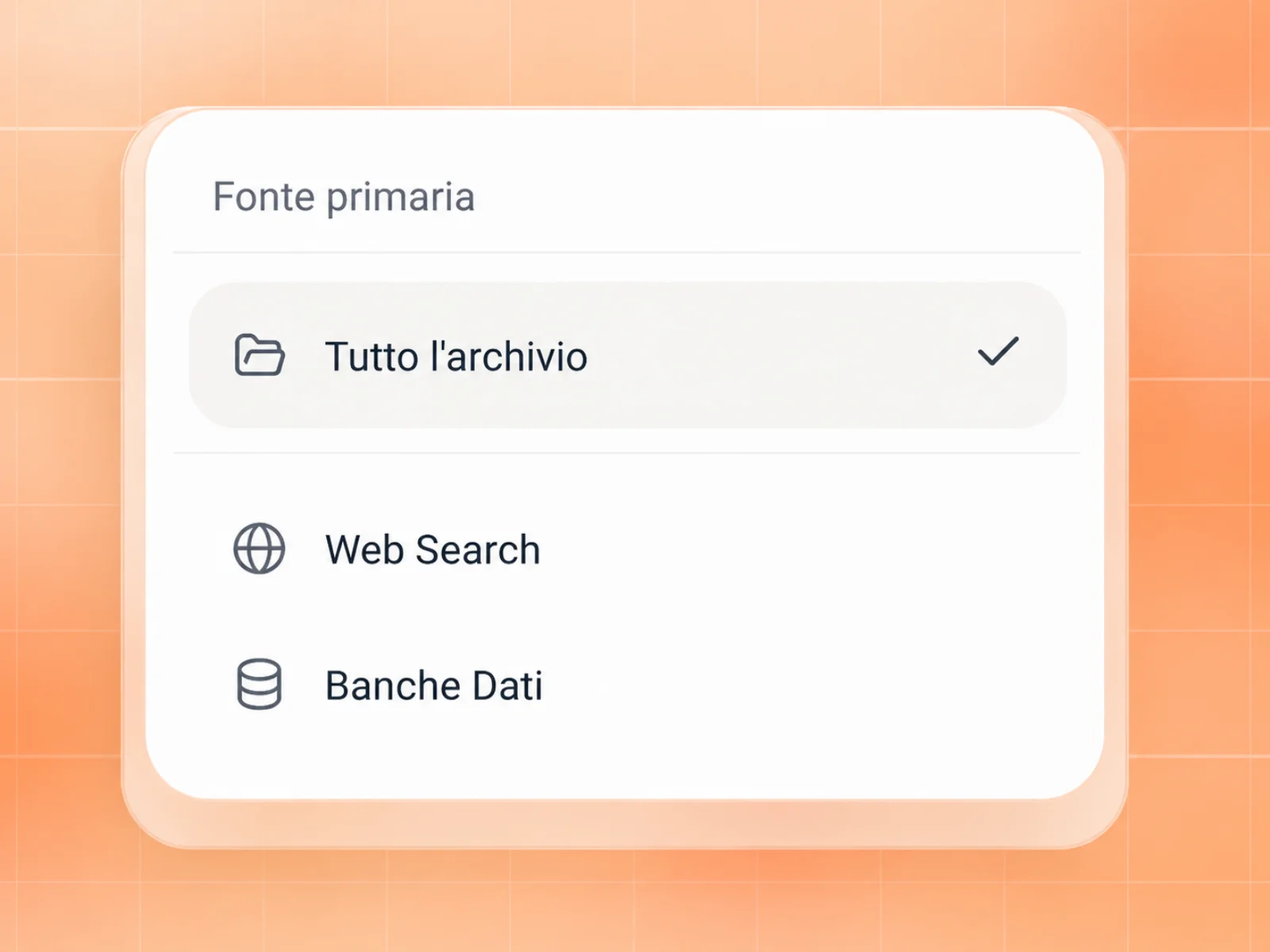 Amaril query interface with regulatory sources